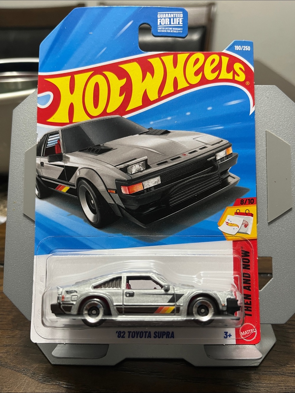 Hot Wheels '82 Toyota Supra Toy Car - Silver